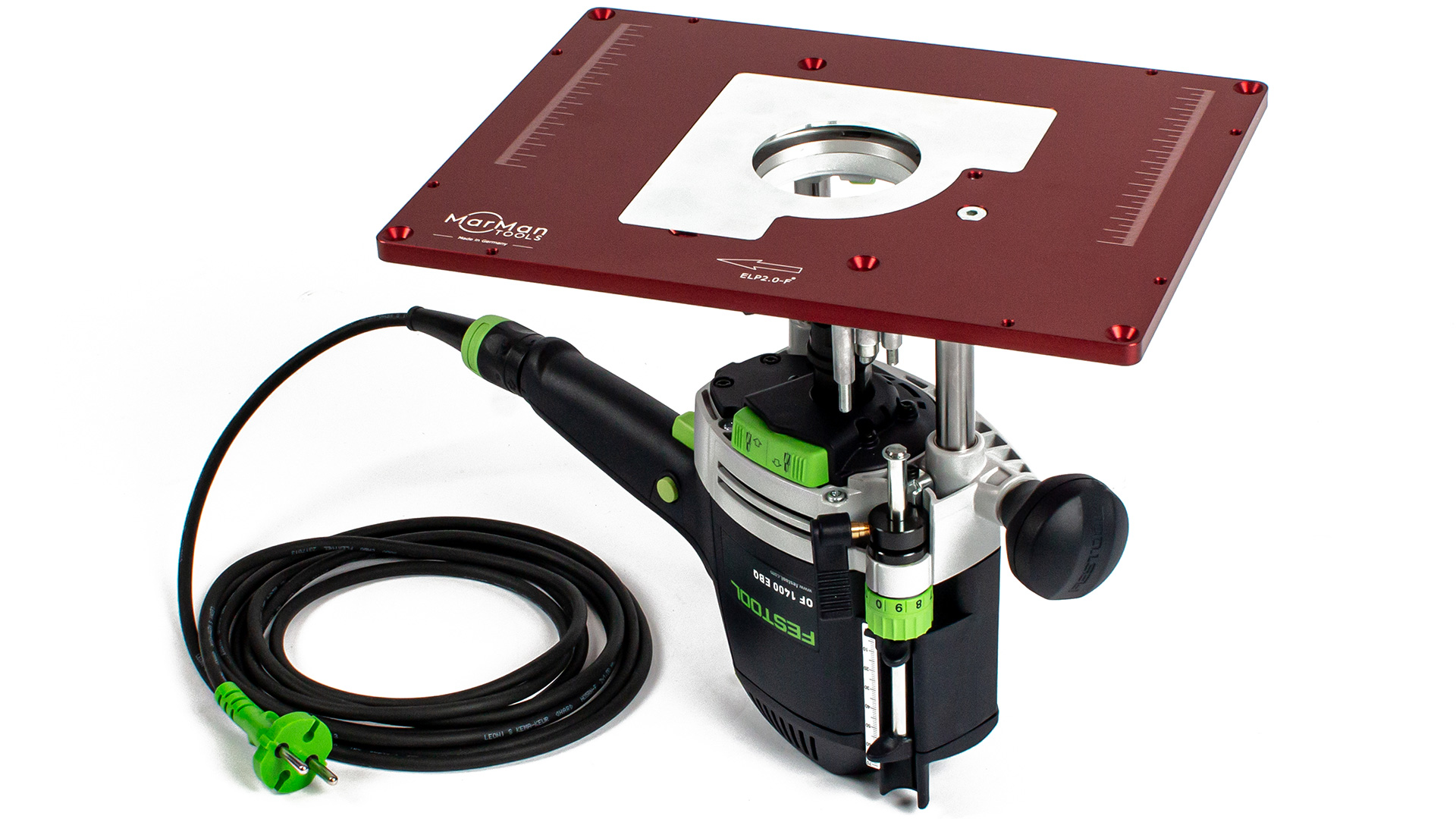 Insert Plate IP2.0-F predrilled for Festool routers