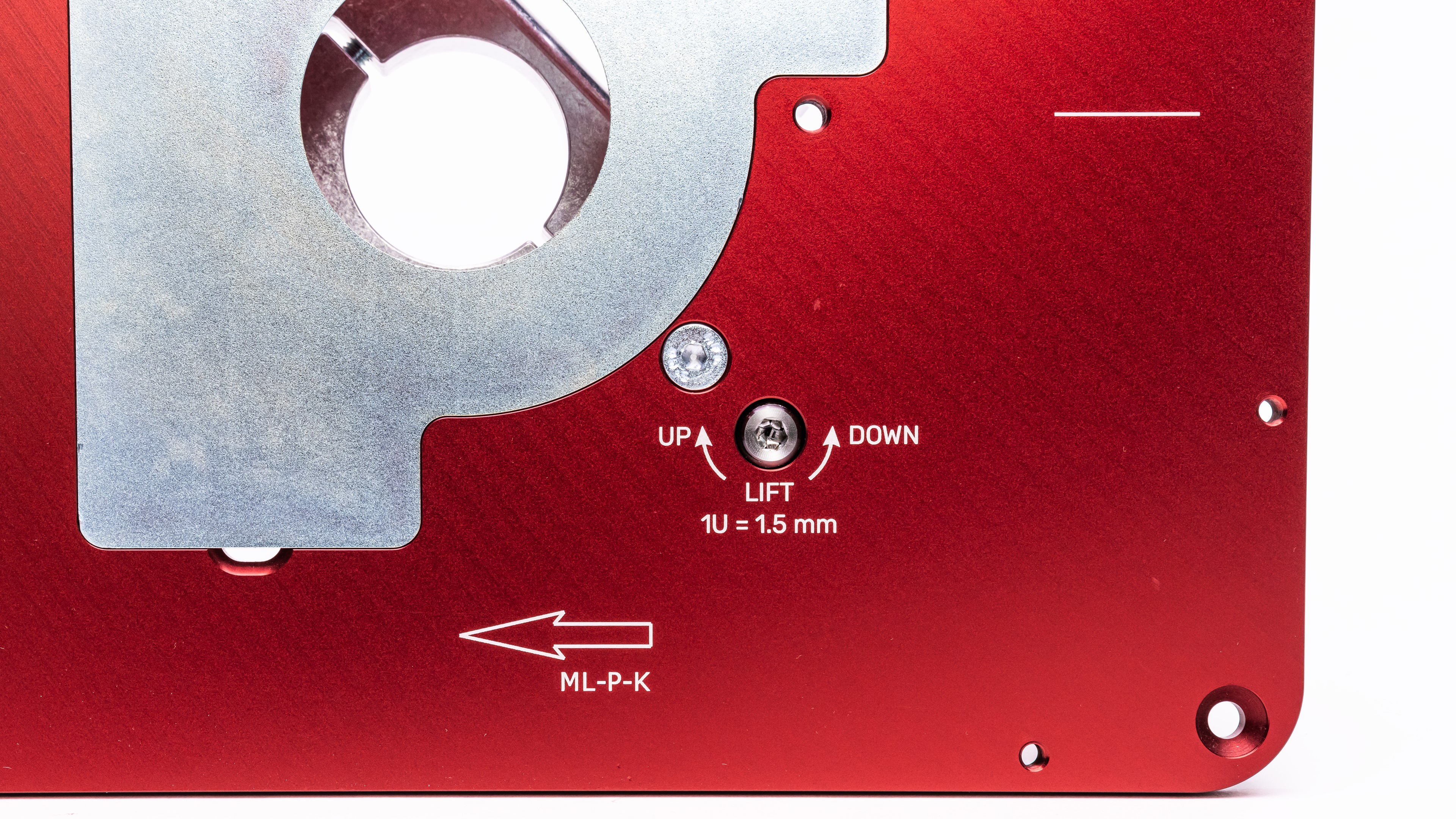 Router Lift ML-P-K (KREG-format) for milling motors